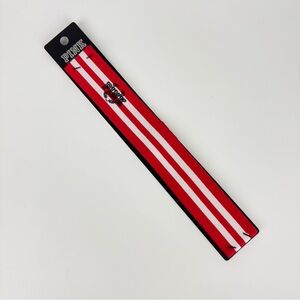 Victoria's Secret PINK Red Striped Headband